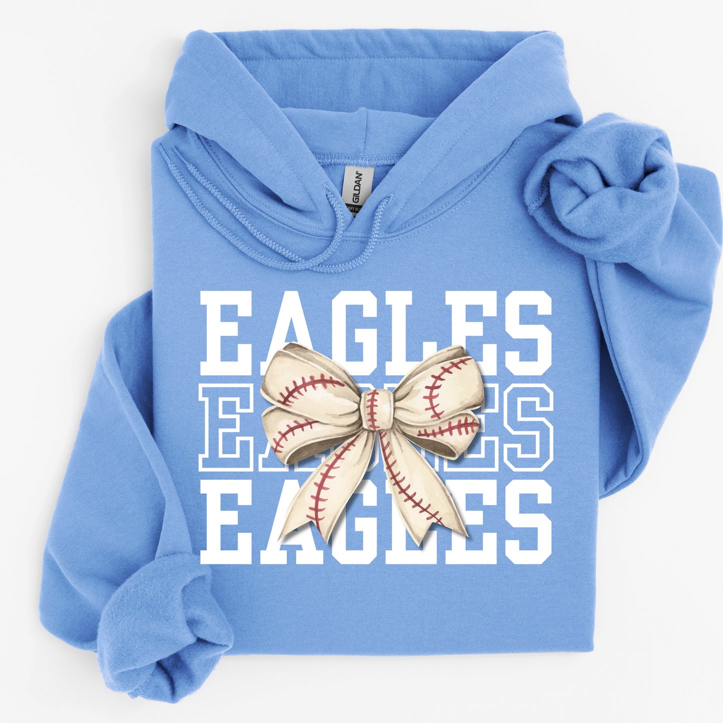 Eagles Baseball Bow
