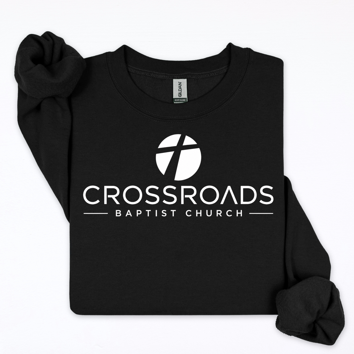 Crossroads Baptist Church- Logo WHITE