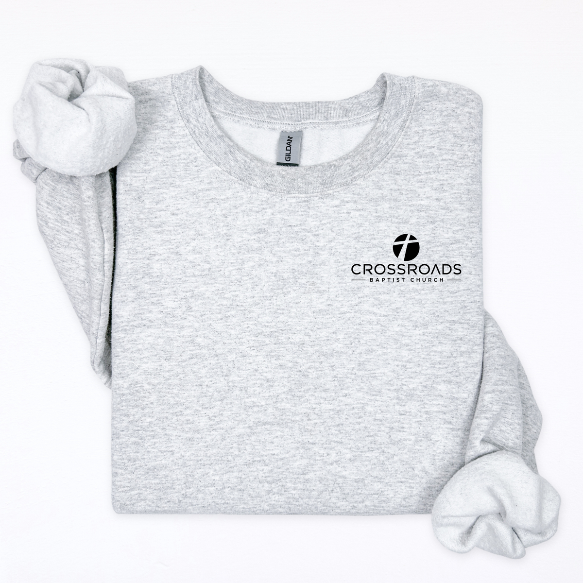 Crossroads Baptist Church- Pocket Logo Black Letters