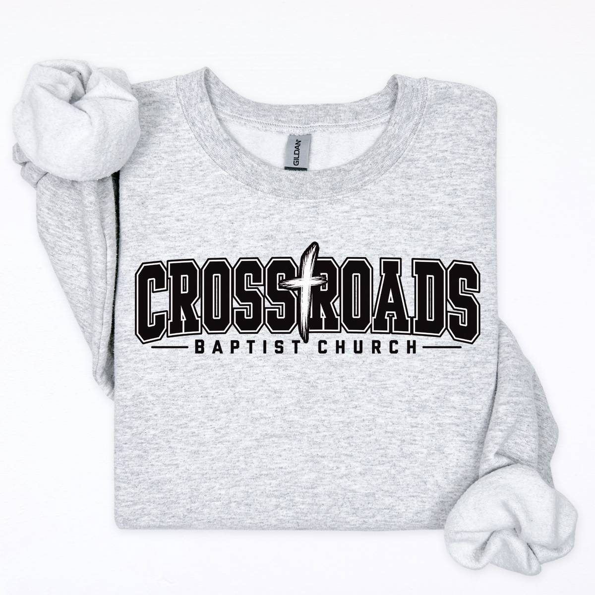 Cross in Middle- CrossRoads Baptist Church