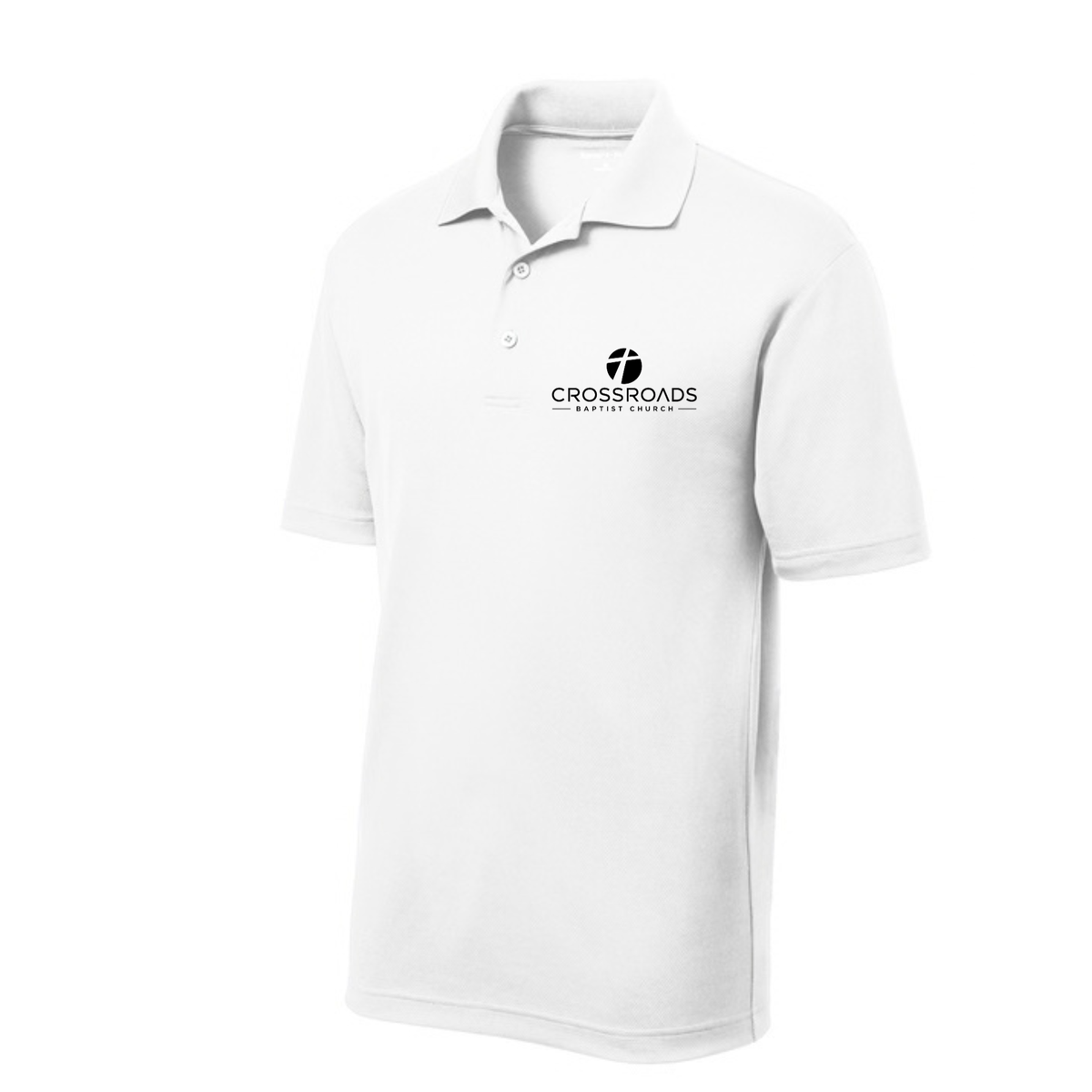 Polo w/ Crossroads BLACK Pocket Logo