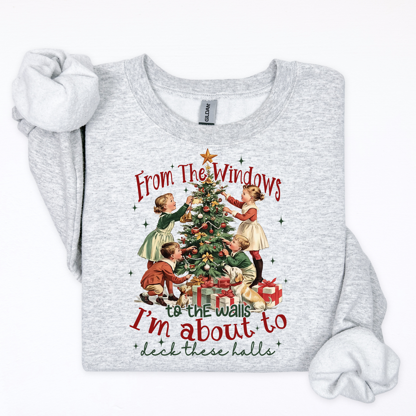 About to deck these halls