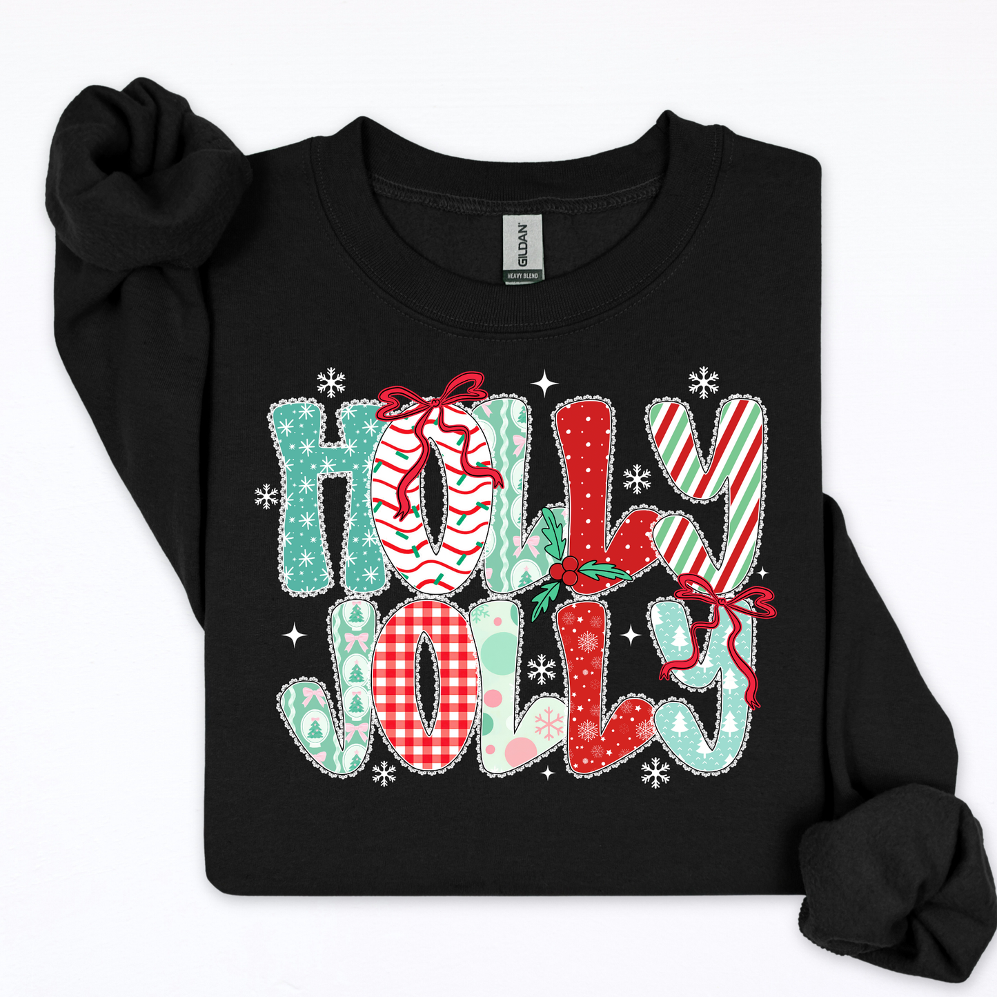 Holly Jolly- Red and Green