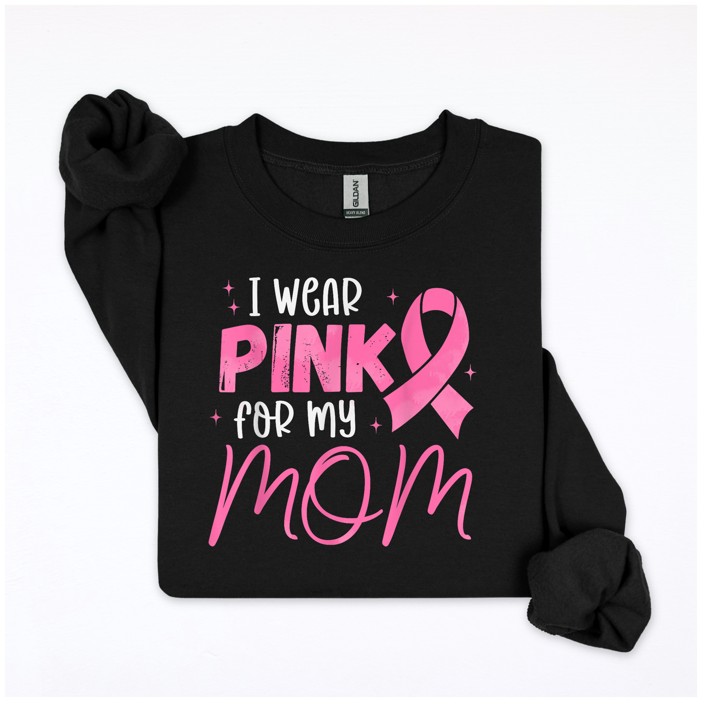 I wear pink for my mom