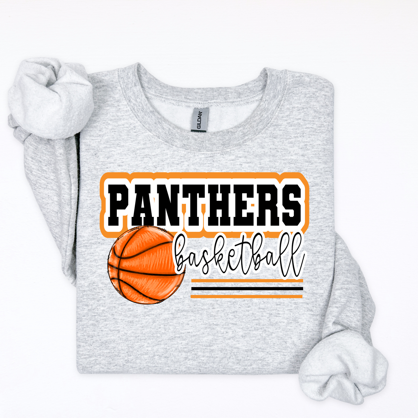 Panthers Basketball Cursive