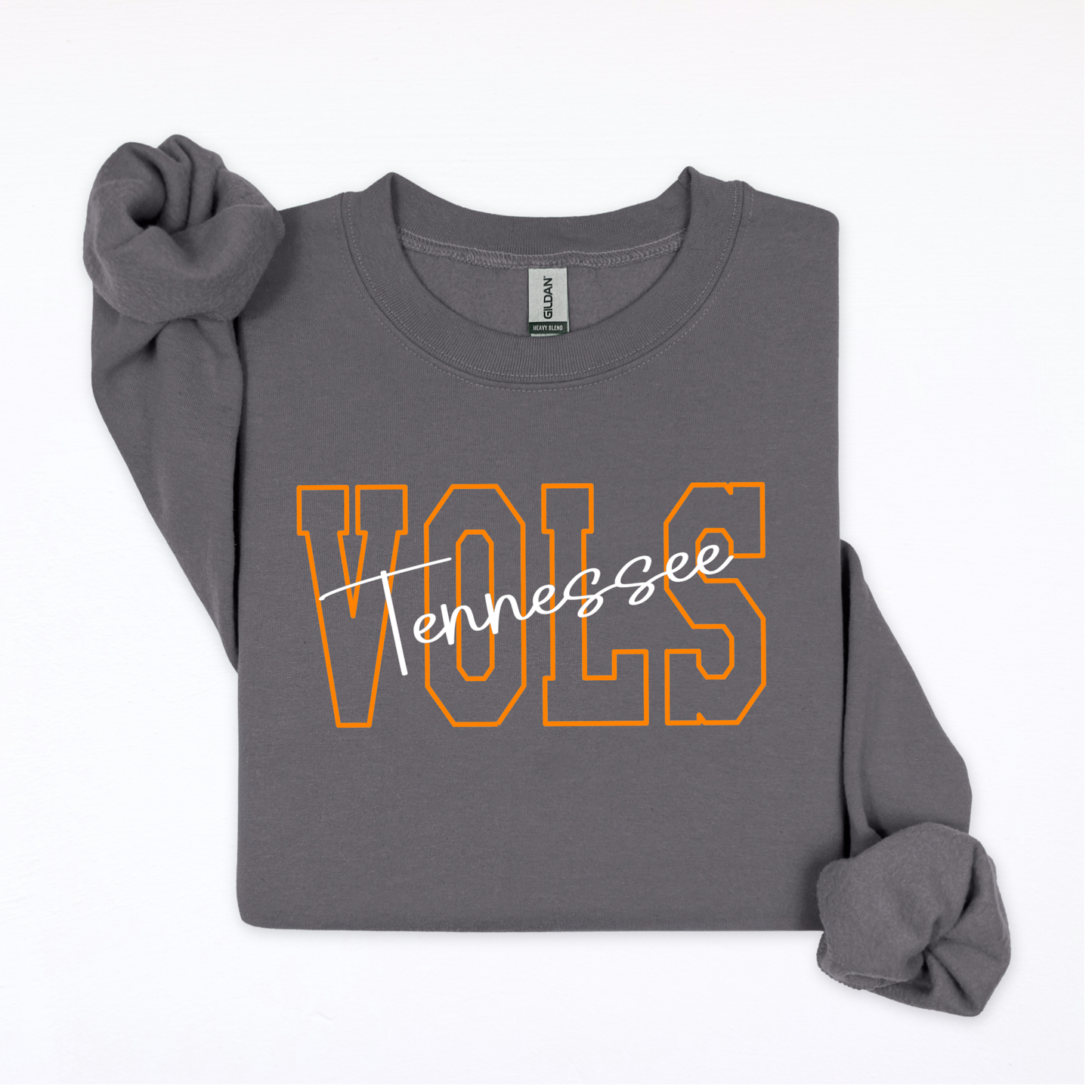TN Vols Orange outline (Charcoal)