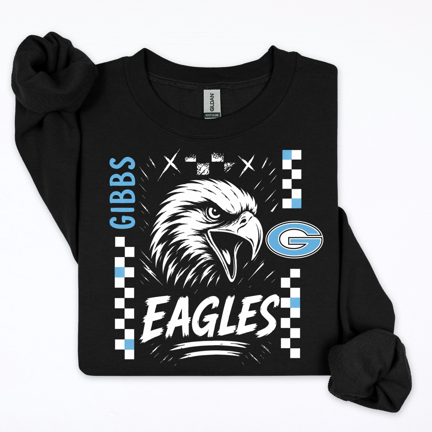 Gibbs Eagles Retro Grunge