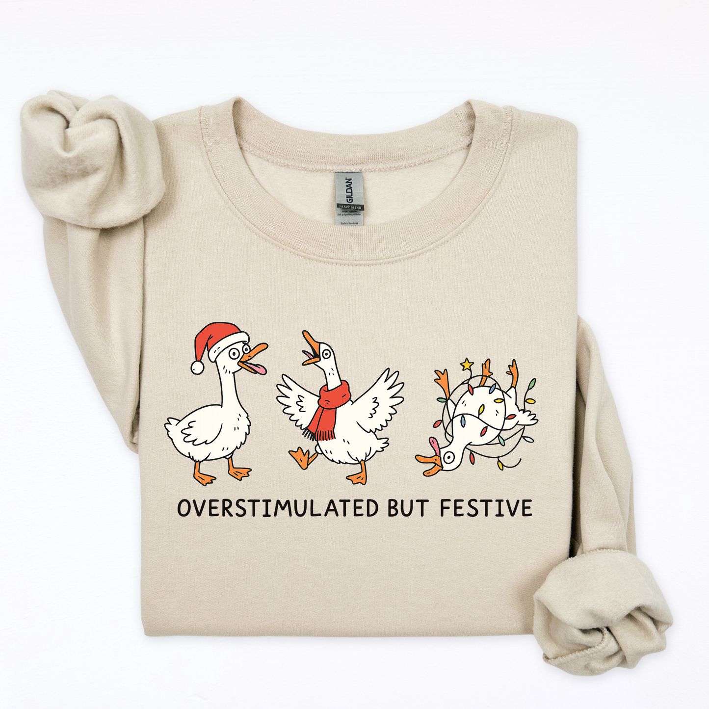 Overstimulated but festive