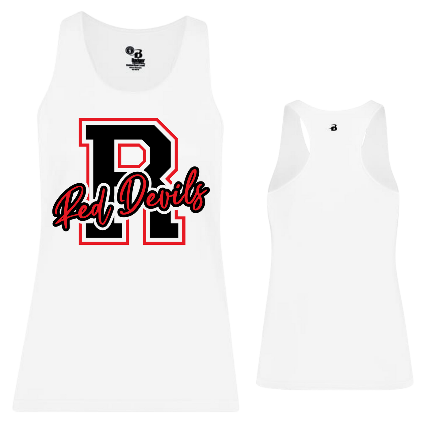 Red Devils Tank Top- Badger Brand