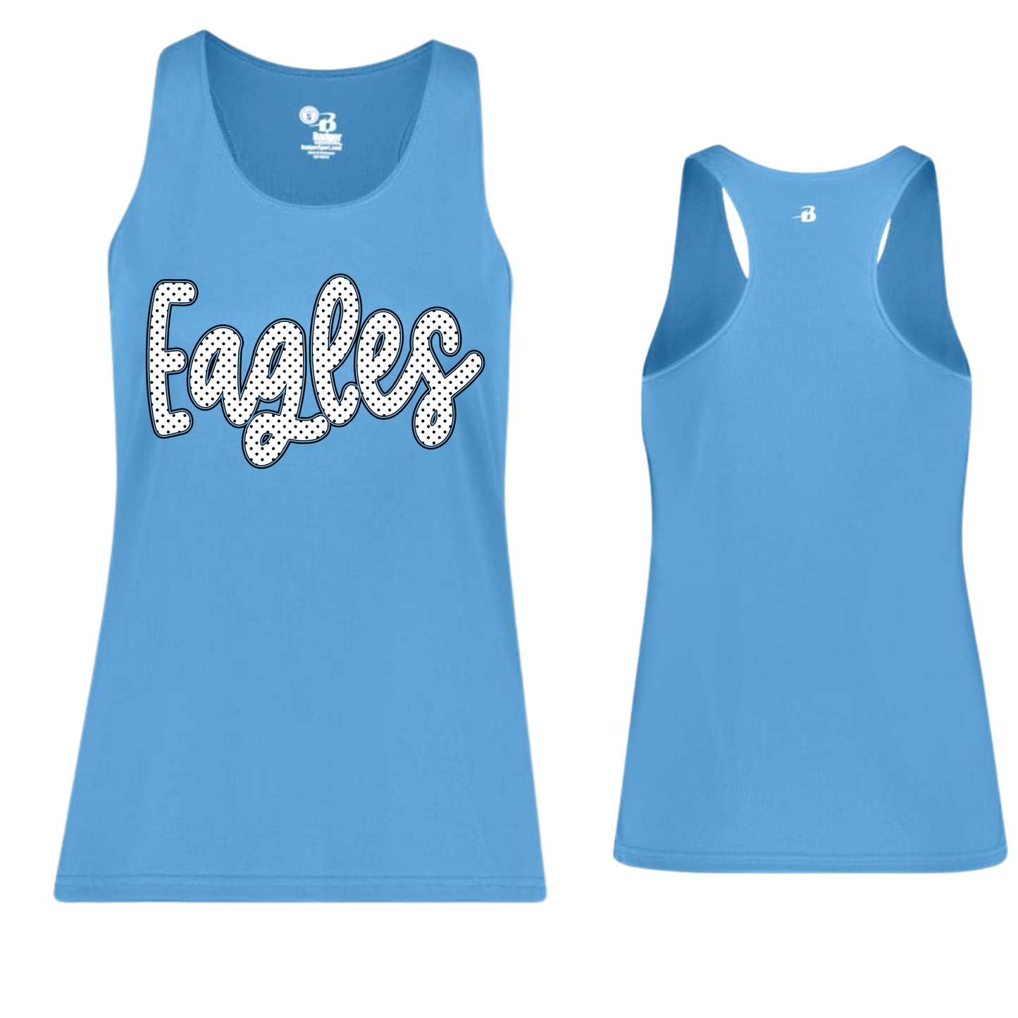 Eagles Polk a dot Tank Top-Badger Brand