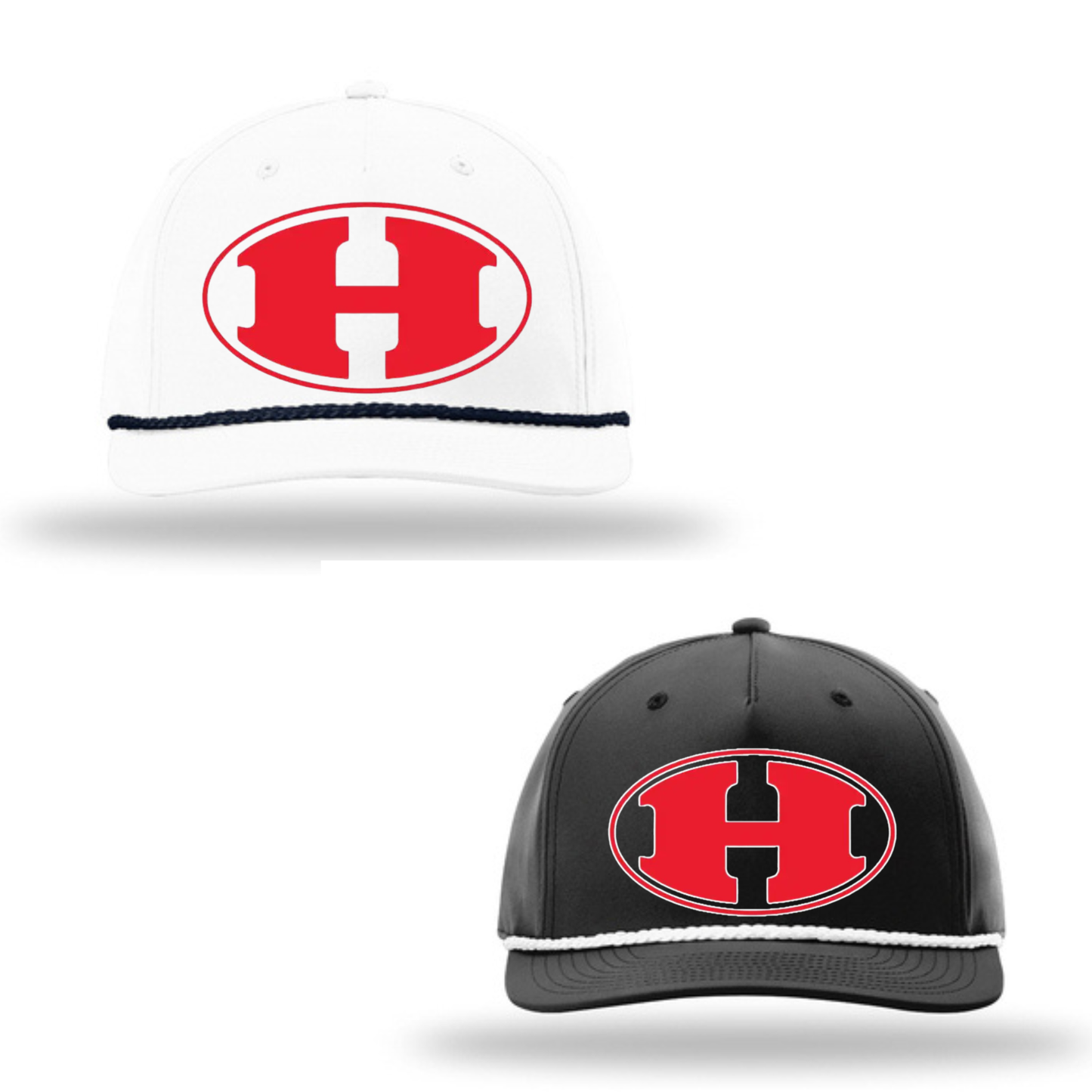 Richardson Snapback Rope Hat- H Logo (DTF press & NO CUSTOMIZATION)