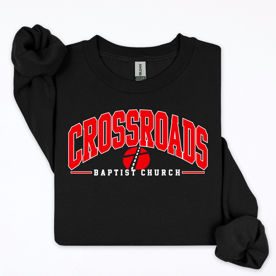 Crossroads Curved w/ Logo Underneath