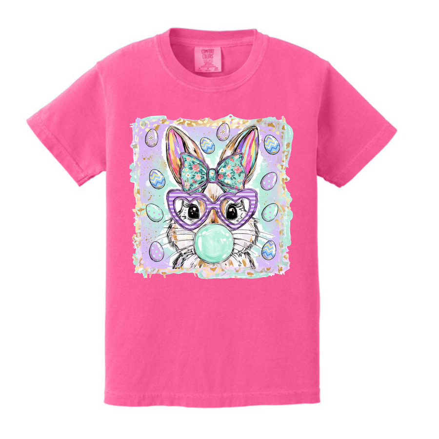 Comfort Colors T-Shirt- Bunny Bubble