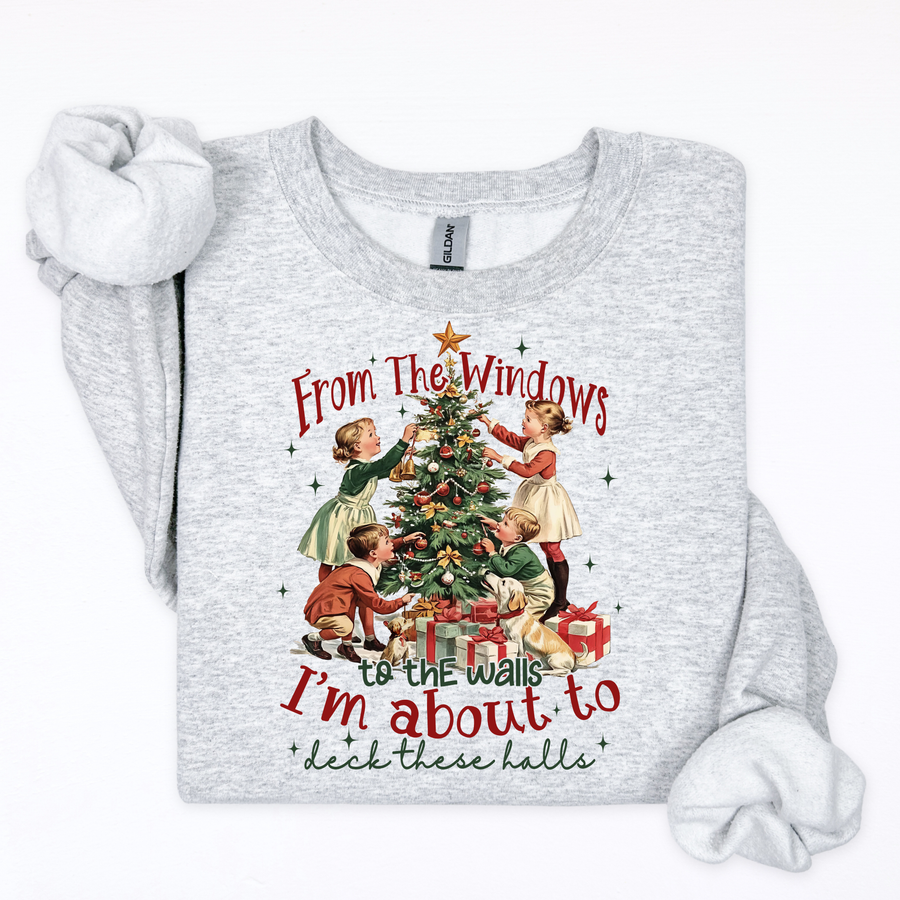 About to deck these halls