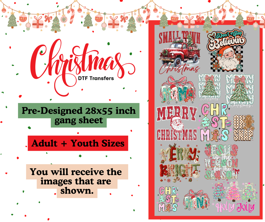 Christmas Transfer Packs