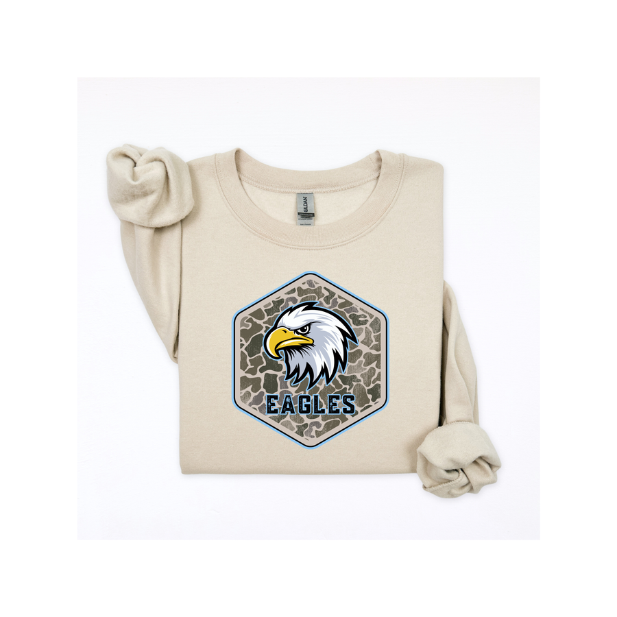 Eagles Camo Crew Neck