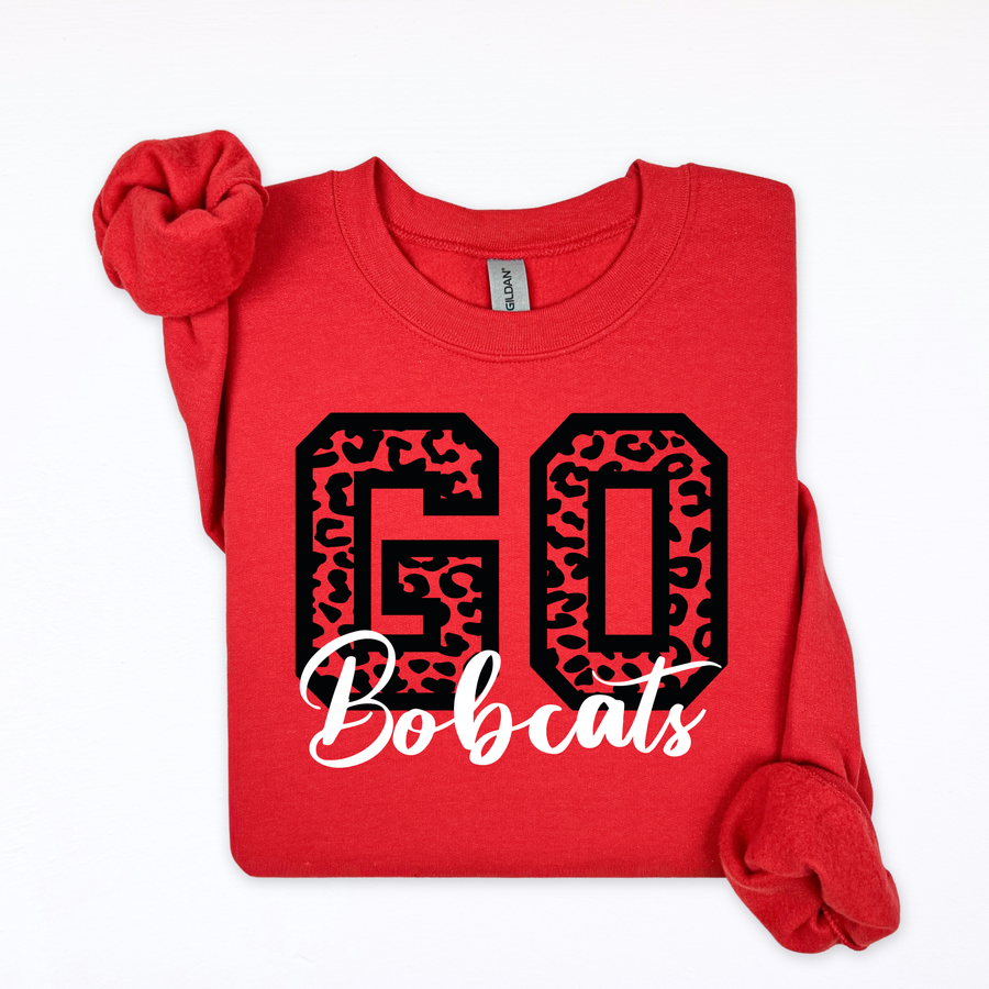 Go Bobcats-Cheetah print