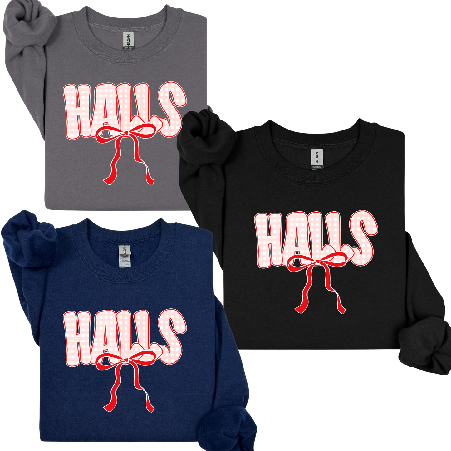 Halls-Plaid bow