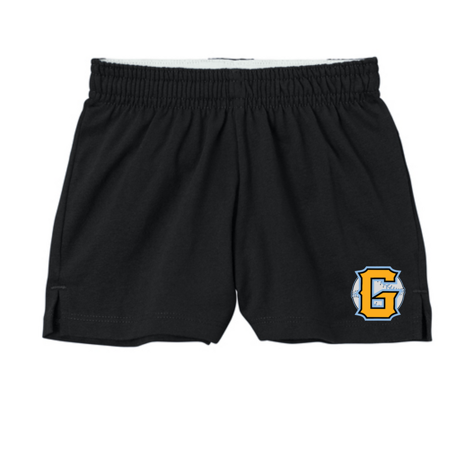 Youth Gibbs "G" with baseball Shorts-Girls