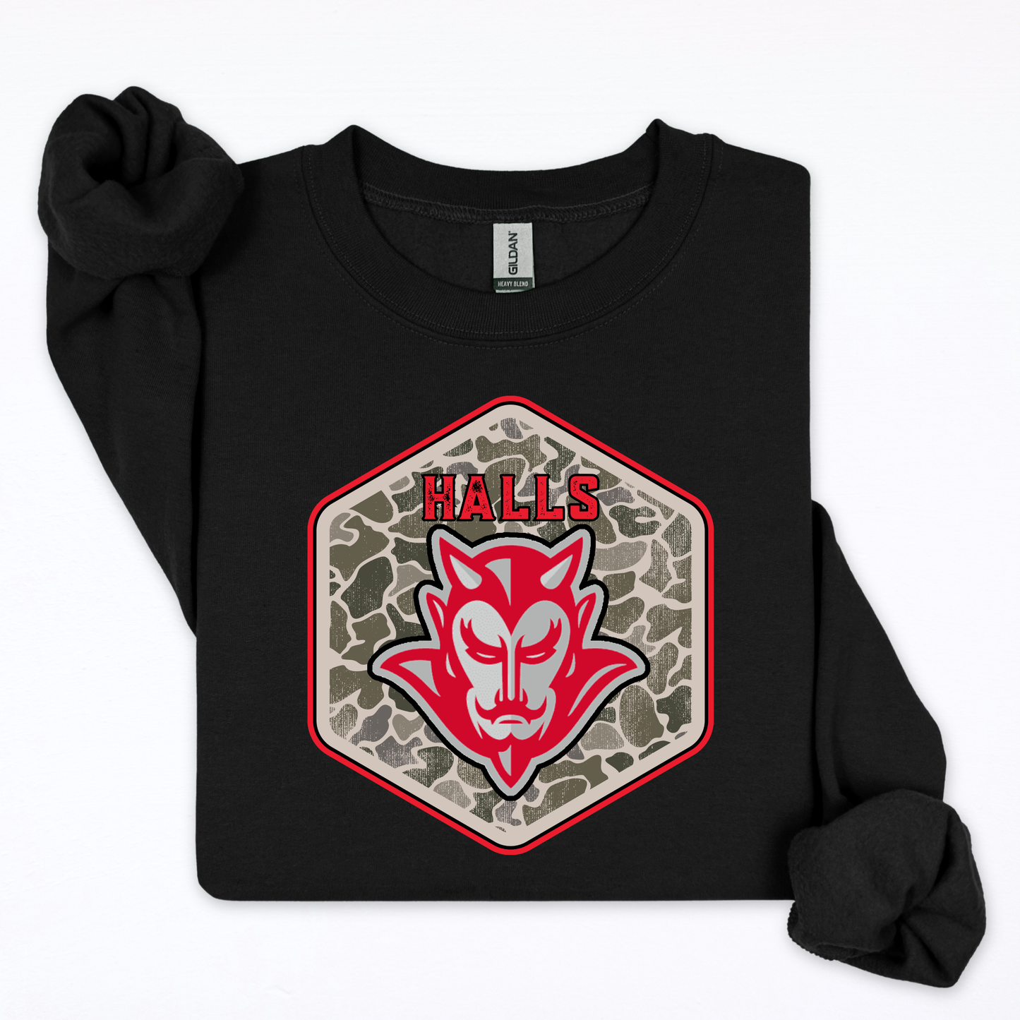 Halls Devils- Camo Patch